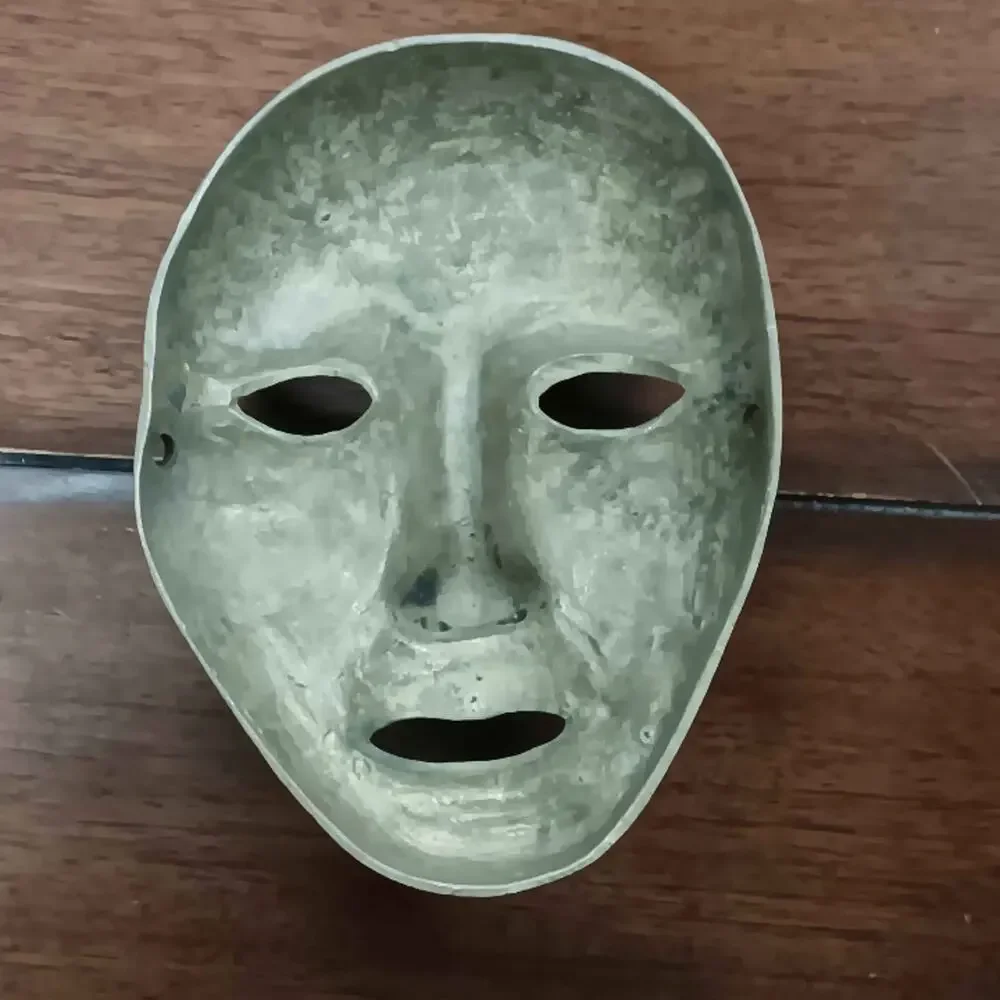 Brass Theater Drama Comedy &Tragedy Mask Wall Decor
